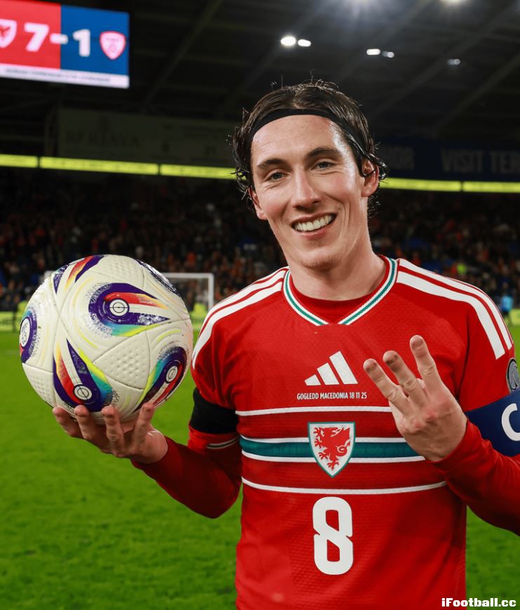 7-1血洗！威尔士主场狂胜锁定附加赛种子席位，哈里-威尔逊任意球戴帽闪耀全场 ...